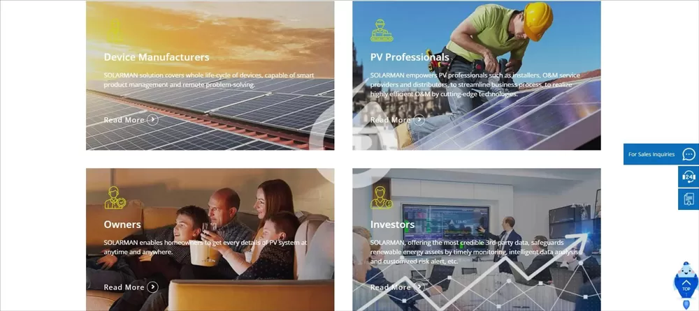 The Refurbished SOLARMAN International Website is Online