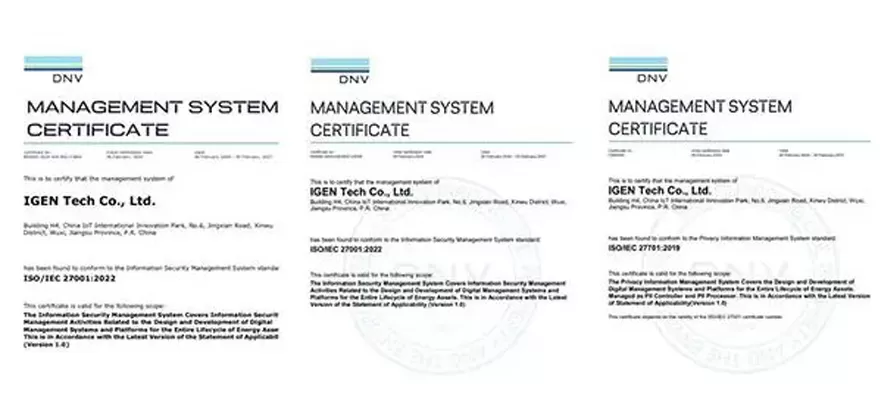 IGEN Tech Successfully Passed ISO 27001/27701 International Dual Certification Audit