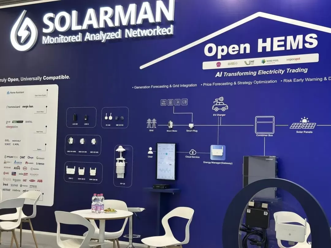 SOLARMAN Showcases Smart Energy Solutions at KEY 2026 in Italy