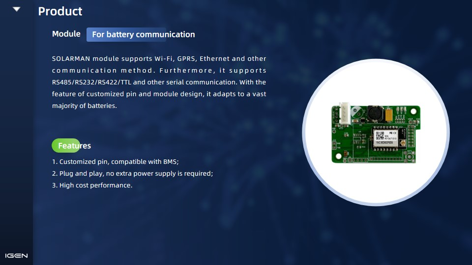 SOLARMAN Solution for Battery Remote Management5