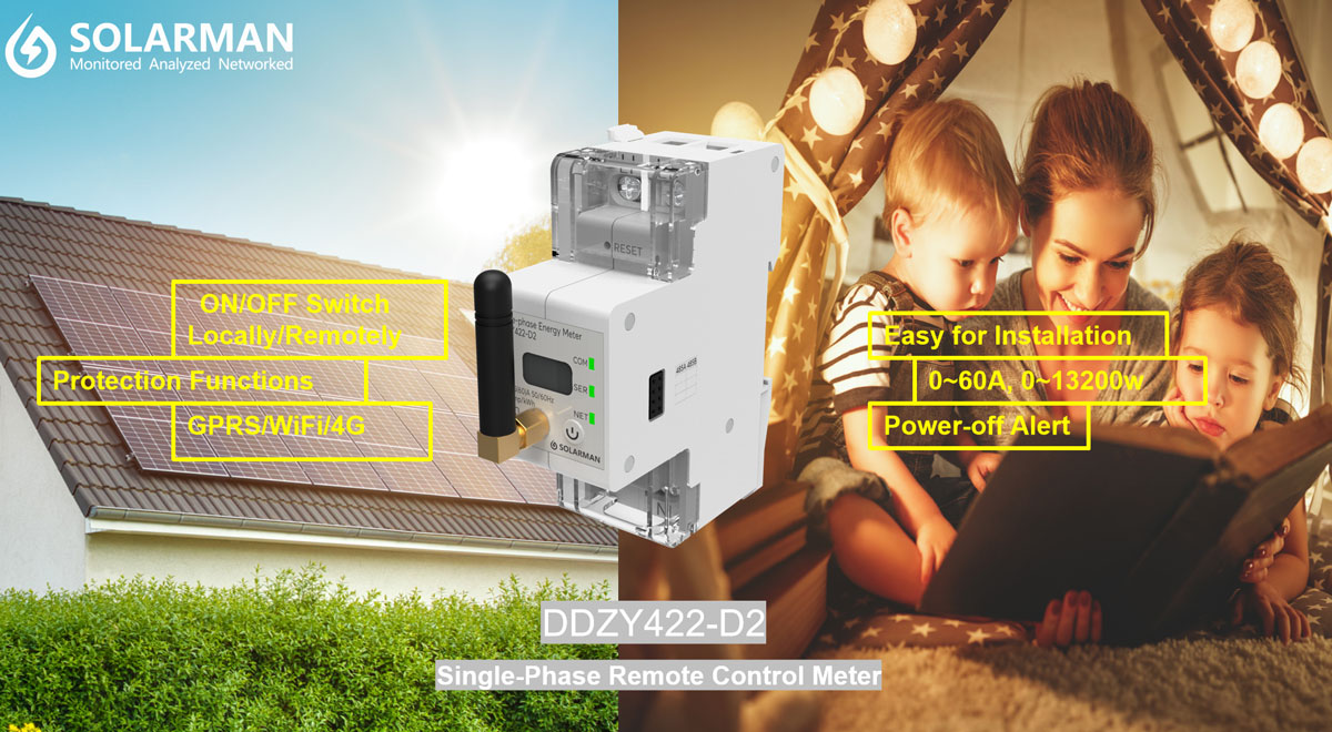 How smart is SOLARMAN single-phase energy meter?